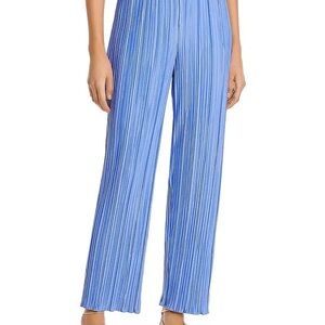 Rails Rowan Womens Pleated High Waist Wide Leg Pants in periwinkle blue - size s